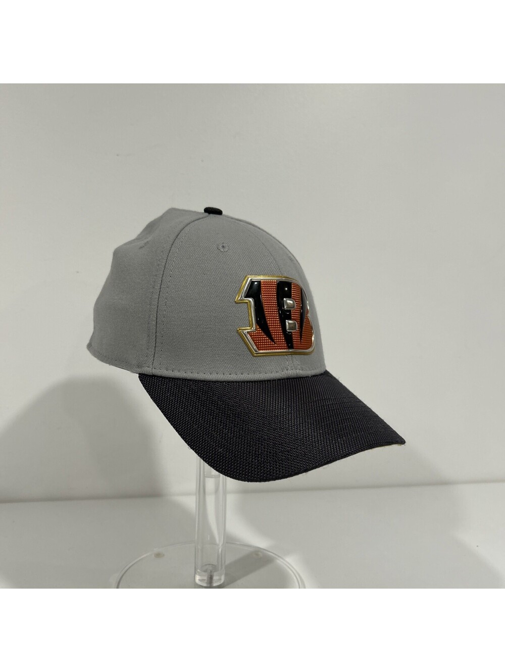 Cincinnati Bengals Fanatics Gray Black Trucker Hat NFL Adjustable Cap New Era